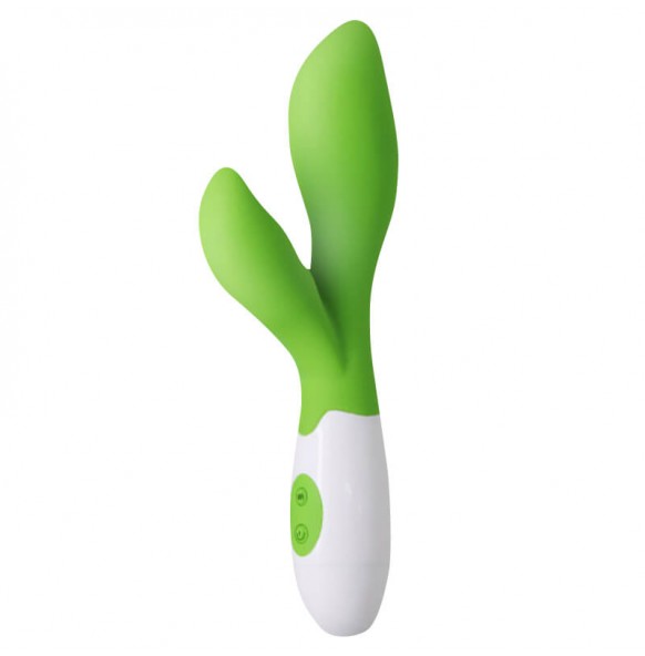 PRETTY LOVE - Lovely Baby Dual Vibrator Wand Masturbator (Battery - Green) PRETTY LOVE - Lovely Baby Dual Vibrator Wand Masturbator (Battery - Green)